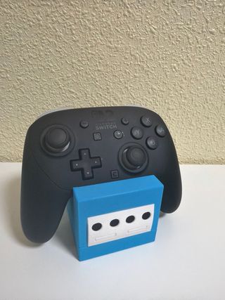 Soporte azul para mandos Nintendo Switch