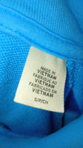 Sudadera Levi's azul con logo