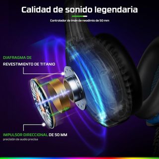 Fachixy FC100 Cascos Gaming para PS4, PS5, PC, Xbo