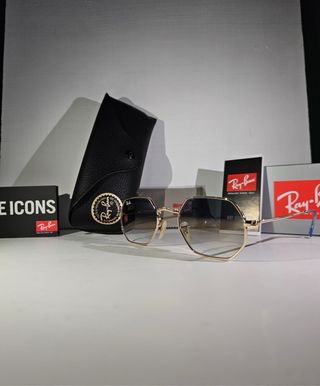 Occhiali Ray Ban Octagonal Oro Grigio
