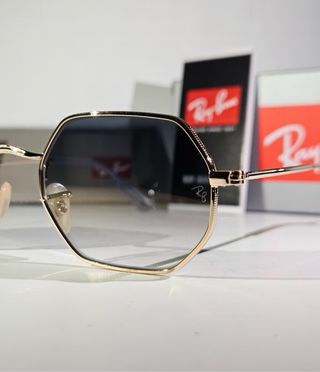Occhiali Ray Ban Octagonal Oro Grigio