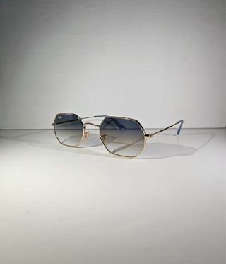 Occhiali Ray Ban Octagonal Oro Grigio