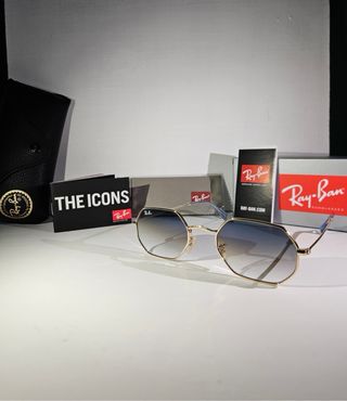 Occhiali Ray Ban Octagonal Oro Grigio