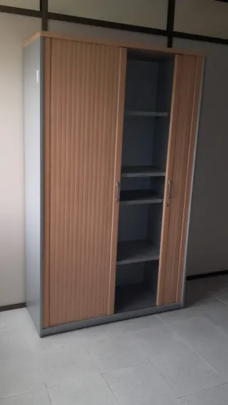 Escritorio de oficina madera y metal