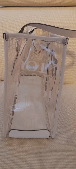 Bolso Tous Transparente Blanco