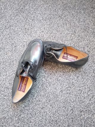 Scarpe Valleverde Uomo Vintage Stringate Nere 42,5