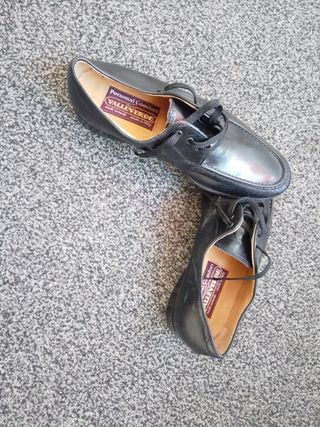 Scarpe Valleverde Uomo Vintage Stringate Nere 42,5