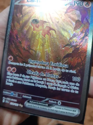 Carta Pokémon Chi-Yu EX Alternativa