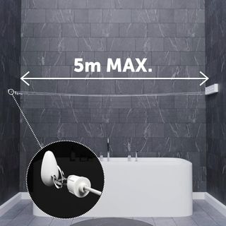 Cuncial TZ-S-4 | Tendedero Automático de Pared 4 C