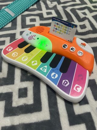 Piano infantil musical con luces