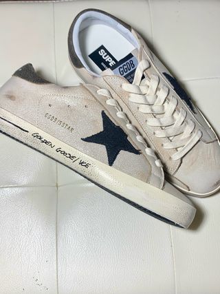 Golden Goose Superstar Beige/Nero