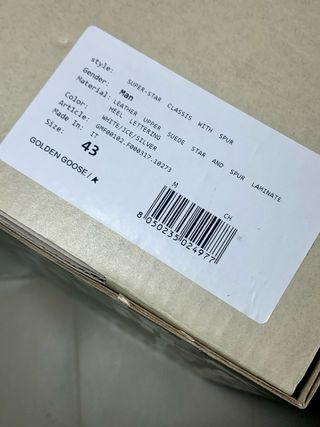 Golden Goose Superstar Beige/Nero