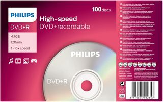 Philips Dvd + R De 4,7 Gb / 120 Min / 16X Tarrina