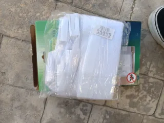 Mosquitera Puerta Blanca 90x210cm Iman