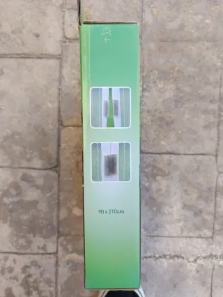 Mosquitera Puerta Blanca 90x210cm Iman