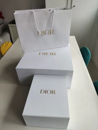 Cajas Dior Blancas