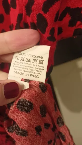 Kimono Animal Print Manga Corta