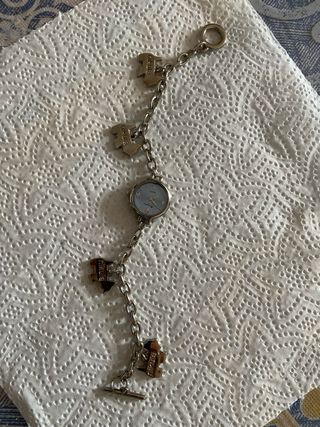 Reloj Mingdu Quartz Azul y Plateado