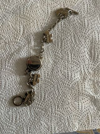 Reloj Mingdu Quartz Azul y Plateado