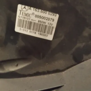 Electroventilador Mercedes ML270 W163