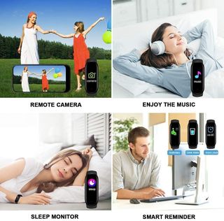 Smartwatch,Pulsera de Actividad física,Reloj Intel