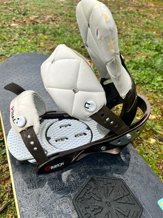 Tabla Snowboard Burton y Fijaciones Burton