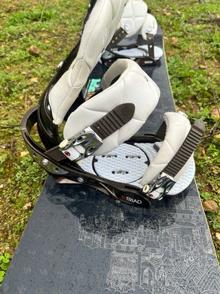 Tabla Snowboard Burton y Fijaciones Burton