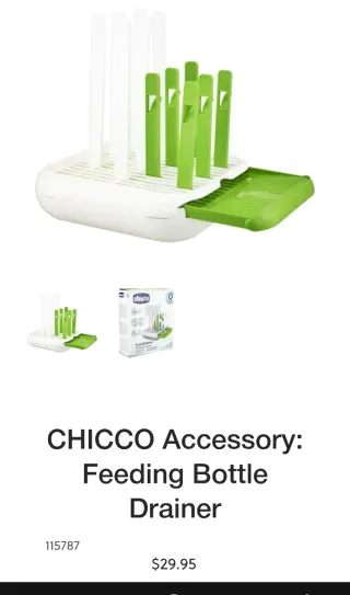 Set per neonati Chicco: marsupio, seggiolino da bagno e scolabiberon