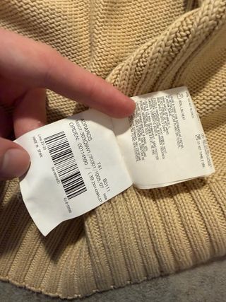 Chaqueta Burberry Beige Logo Bordado