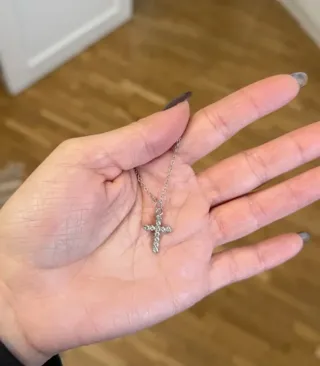 Colgante Cruz Brillante