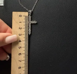 Colgante Cruz Brillante