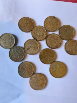 Lote Monedas Antiguas Varias