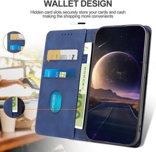 Funda para Google Pixel 6a, Funda Tapa Libro Movil