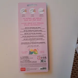 Bolígrafos Legami Borrables Better Together