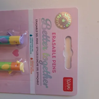 Bolígrafos Legami Borrables Better Together