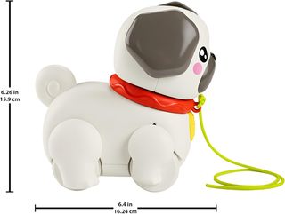 Fisher-Price FP Pets Pasea al Perrito Pug, Juguete