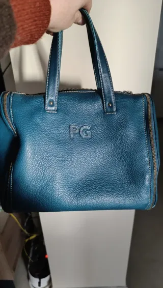 Bolso Purificación García Teal