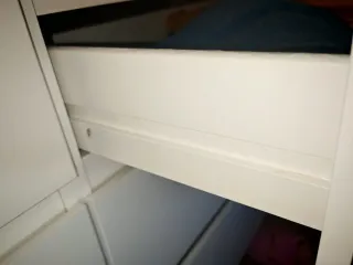 Cómoda blanca Ikea 6 cajones