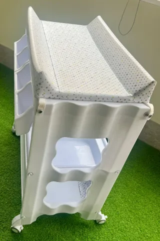 Bañera cambiador para bebé