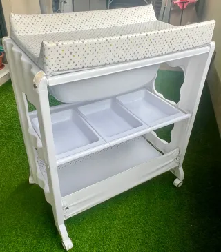 Bañera cambiador para bebé