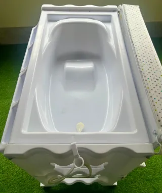 Bañera cambiador para bebé