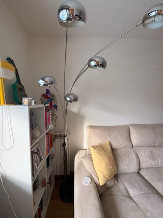 Lámpara de pie arco 5 luces