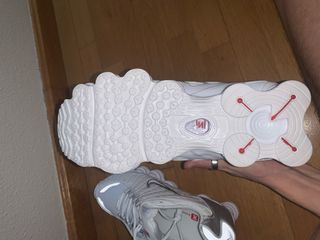 Nike Shox TL Plata y Blanco