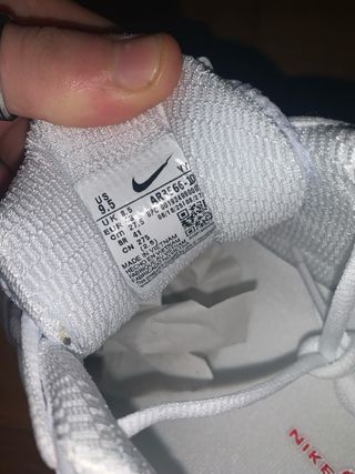 Nike Shox TL Plata y Blanco