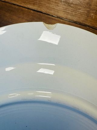 6 Platos Sarreguemines Florales franceses