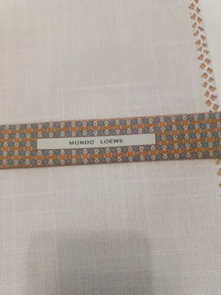 Corbata Loewe Marrón y Dorado