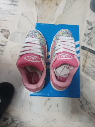 Adidas Bambina Scarpe Floreali Rosa
