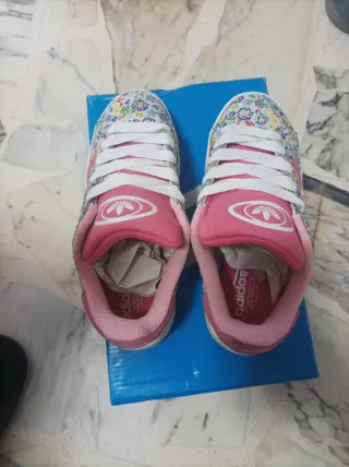 Adidas Bambina Scarpe Floreali Rosa