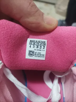 Adidas Bambina Scarpe Floreali Rosa