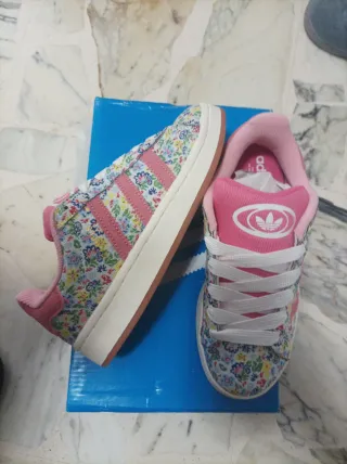 Adidas Bambina Scarpe Floreali Rosa